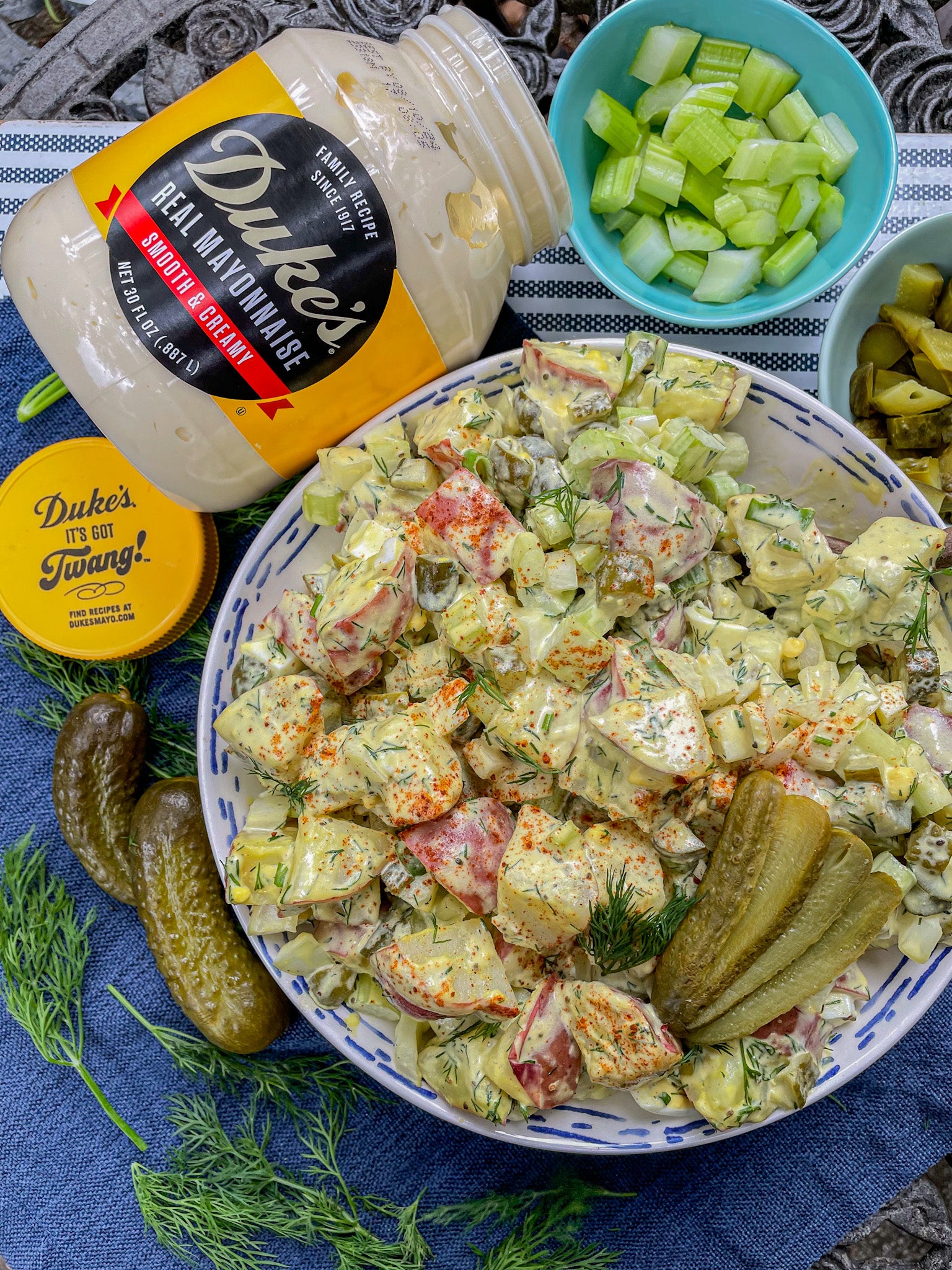 Dill Pickle Potato Salad &ndash; Duke's Mayo