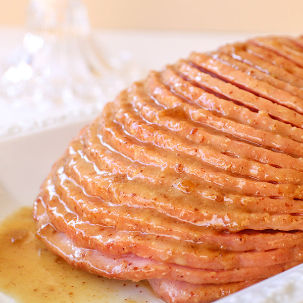 Maple Mustard Glazed Spiral Ham &ndash; Duke's Mayo