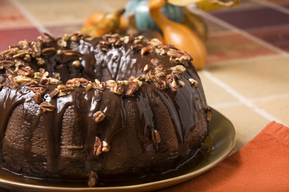 Chocolate Pecan Bundt Cake – Duke's Mayo