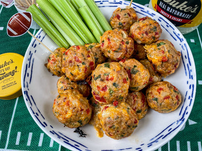 Pimento Cheese Chicken Meatballs