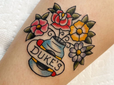 Duke's is more than just mayonnaise. It can also be a free tattoo.