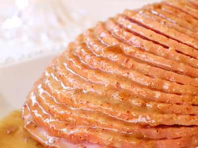 Maple Mustard Glazed Spiral Ham