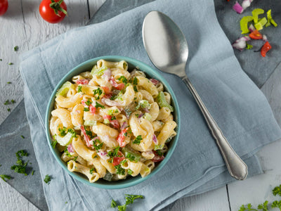 Macaroni Pasta Salad with Mayo