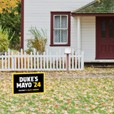 Welcome to Duke's Country Yard Sign