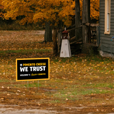 Welcome to Duke's Country Yard Sign