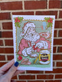 Duke's Holiday Card, Santa